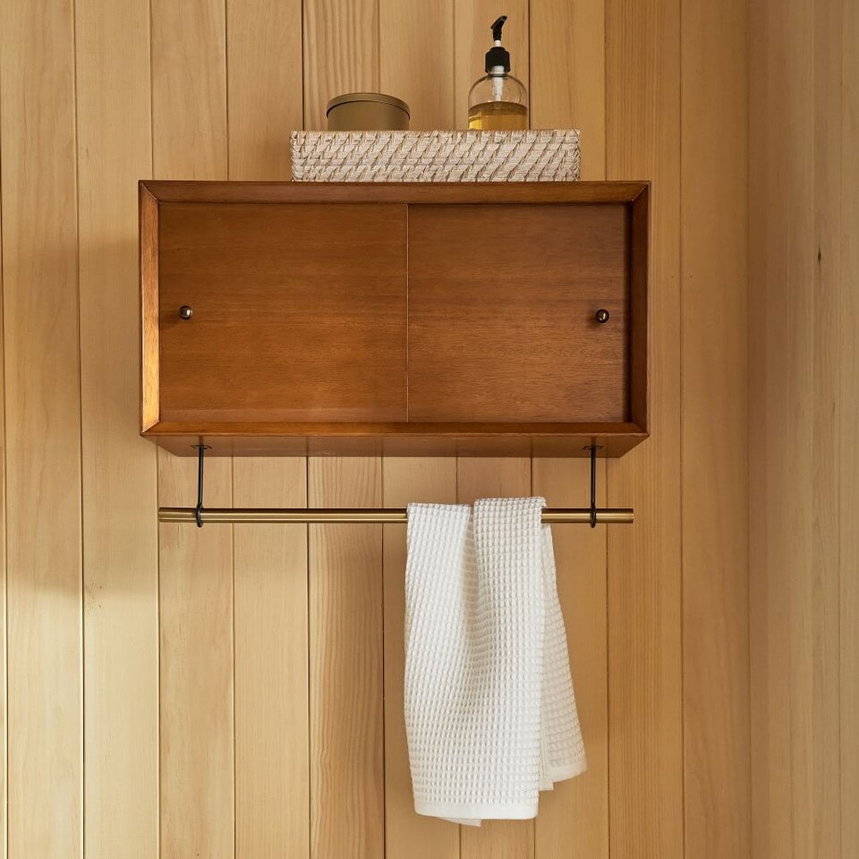 Mid Century Bathroom Storage Cabinet | West Elm United Kingdom
